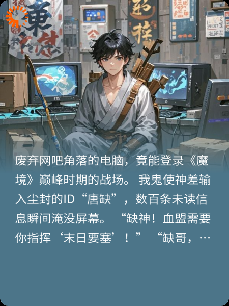 旧网吧里的冠军指令