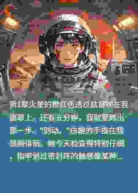 出舱那天，妻子竟划破了我的宇航服