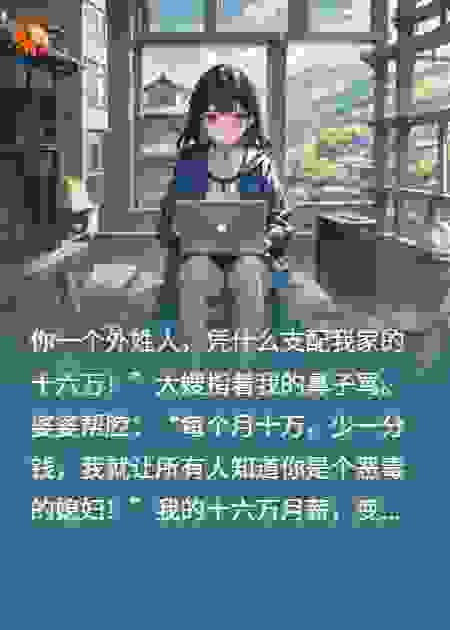 算计我十六万？老公带着他妈的卡和我跑了