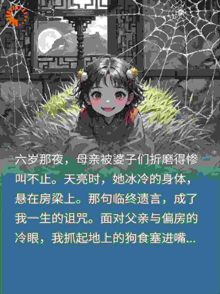 目睹母亲悬梁后，我忍辱装疯成遗孤，只待血洗满门仇！